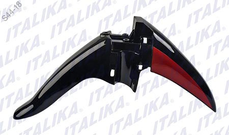 SALPICADERA DEL NEGRO ROJO