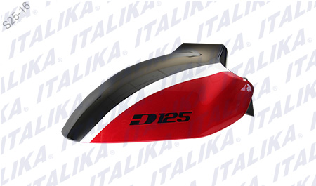 SALPICADERA DEL NEGRO ROJO