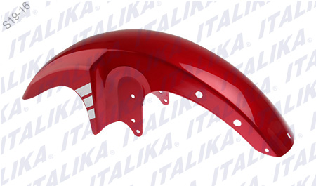 SALPICADERA DEL ROJO BLANCO