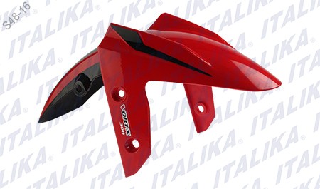 SALPICADERA DEL ROJO NEGRO