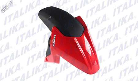 SALPICADERA DEL ROJO NEGRO