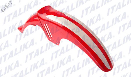 SALPICADERA DEL ROJO BLANCO