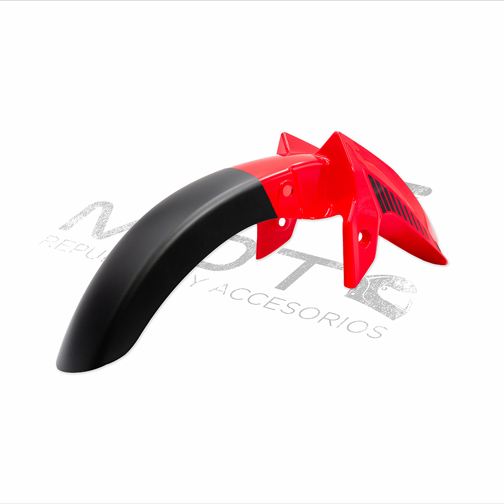SALPICADERA DEL ROJO NEGRO