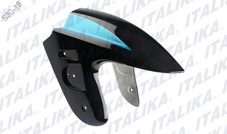 SALPICADERA DEL NEGRO AZUL