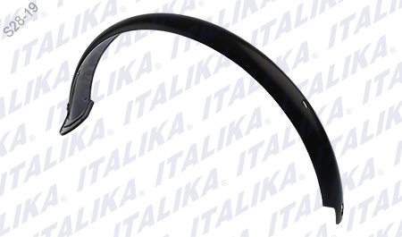 SALPICADERA TRAS NEGRO