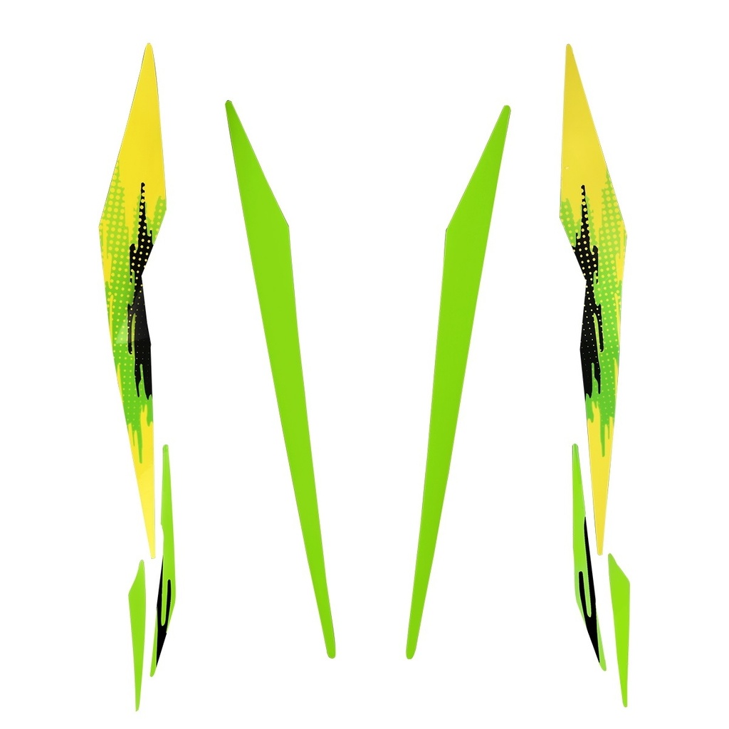 JUEGO ETIQUETAS SALPICADERA DEL