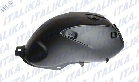 TANQUE DE COMBUSTIBLE NEGRO MATE