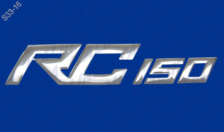 ETIQUETA RC150 TANQUE COMBUSTIBLE