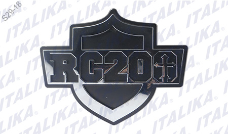 ETIQUETA RC200 TANQUE COMBUSTIBLE IZQ