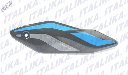 [F13013173] CUBIERTA FARO IZQ GRIS AZUL