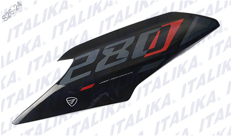 [F13013242] CUBIERTA TANQUE DEC IZQ NEGRO