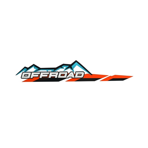 [F13020683] ETIQUETA OFFROAD IZQ PANEL TRAS