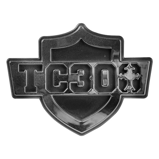 [F17060033] EMBLEMA DEC TC300 IZQ