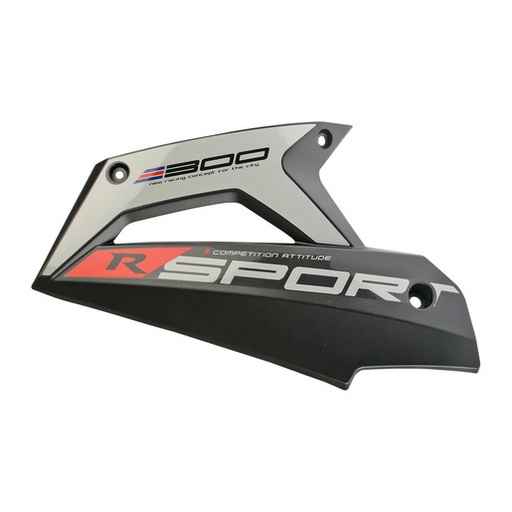 [F13013261] CUBIERTA LAT INF IZQ NEGRO GRIS