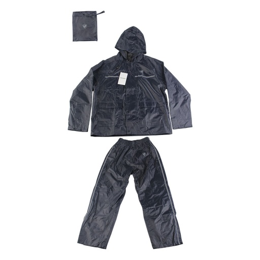 [A12005040001] IMPERMEABLE AZUL C/FORRO L