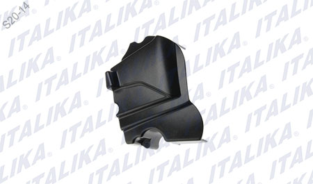 [E11010126] CUBIERTA CARTER TRAS IZQ NEGRA