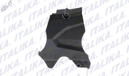 [E11010169] CUBIERTA CARTER TRAS IZQ NEGRO