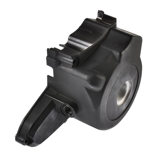 [E11010207] CUBIERTA CARTER IZQ NEGRO