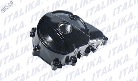 [E11010218] CUBIERTA CARTER IZQ NEGRO