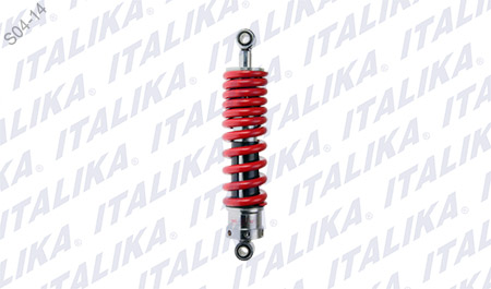 [F02020064] AMORTIGUADOR TRASERO ROJO