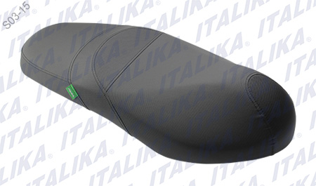 [F03010147] ASIENTO NEGRO ETIQUETA VERDE