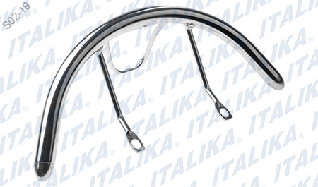 [F03020205] PARRILLA CROMADO TRAS