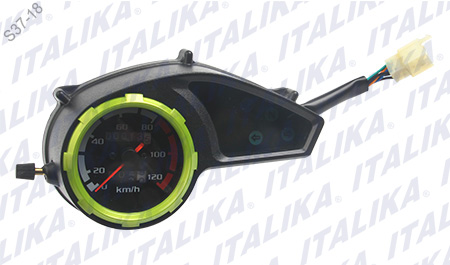 [F04010195] VELOCIMETRO NEGRO VERDE