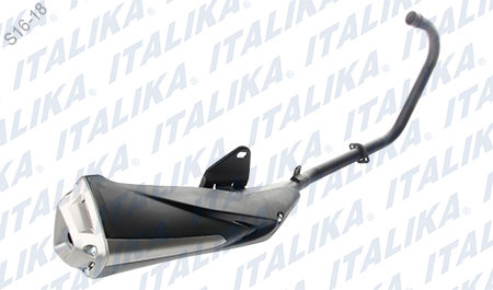 [F07010120] ESCAPE SILENCIADOR NEGRO