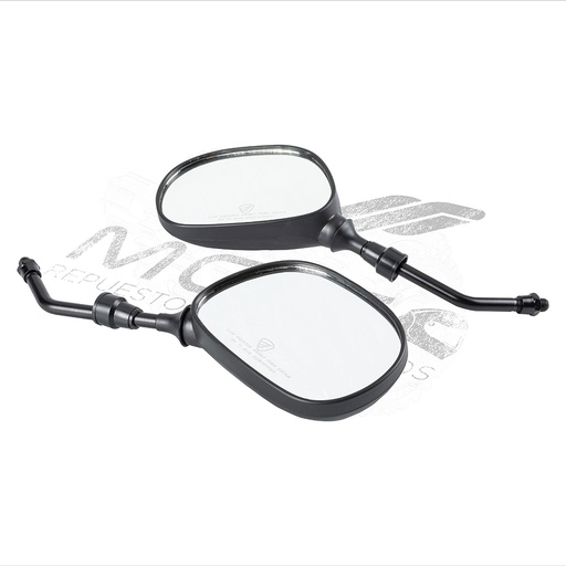 [F10010202] JUEGO ESPEJOS CON LOGO Y LEYENDA