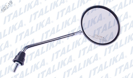 [F10010238] ESPEJO DER CON LOGO Y LEYENDA