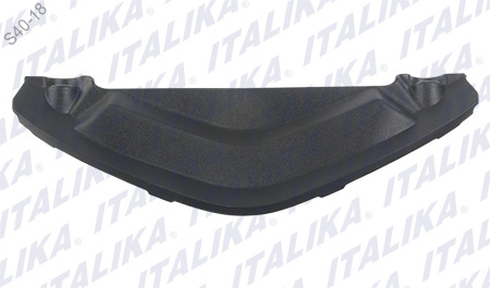 [F12010157] PLACA CUBIERTA TRASERA NEGRA