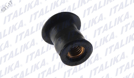 [F12040021] GOMA CON TUERCA PARABRISA