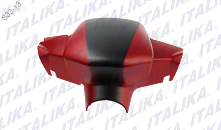 [F13010871] CUBIERTA FR NEGRO ROJO MATE