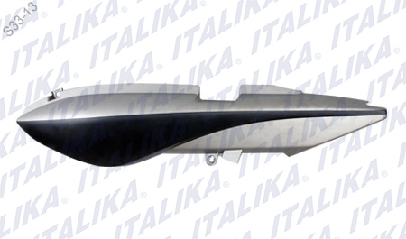 [F13010902] CUBIERTA COLA IZQ NEGRA GRIS