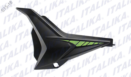 [F13010962] CUBIERTA LAT IZQ NEGRO VERDE