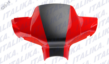 [F13011057] CUBIERTA FR NEGRO ROJO