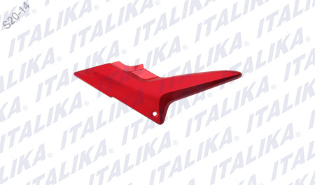 [F13011063] CUBIERTA LAT IZQ ROJO