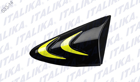 [F13011097] CUBIERTA DEC LAT DER NEGRO AMARILLO