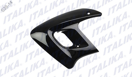 [F13011144] CUBIERTA IZQ TANQUE NEGRO BRILLANTE