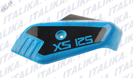 [F13011166] CUBIERTA HORQUILLA DER NEGRO AZUL CIAN