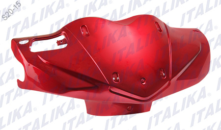 [F13011267] CUBIERTA FR MANUBRIO ROJO METALICO