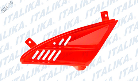 [F13011284] PLACA VENTILACION IZQ NARANJA
