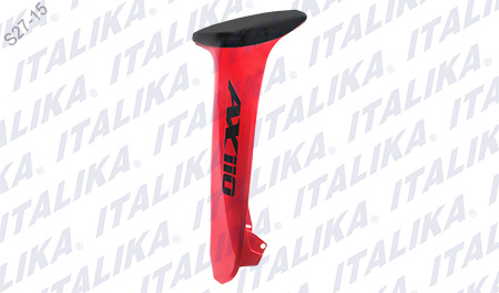 [F13011310] CUB PIERNA IZQ ROJO NEGRO