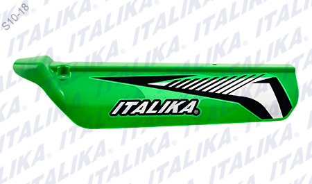 [F13011413] CUBIERTA AMORTIGUADOR IZQ VERDE