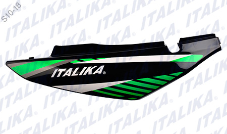 [F13011417] CUBIERTA TRAS IZQ VERDE NEGRO