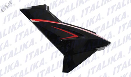 [F13011463] CUBIERTA LATERAL IZQ NEGRO