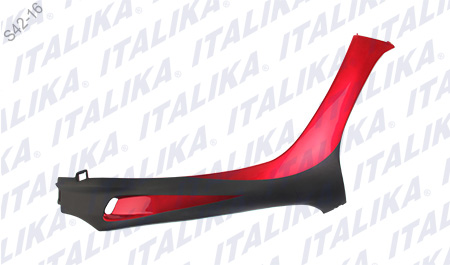 [F13011609] CUBIERTA DER ROJO NEGRO