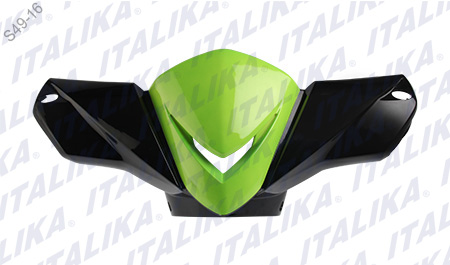 [F13011633] CUBIERTA FRONT NEGRO VERDE