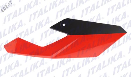 [F13011643] CUBIERTA DEC IZQ FARO NARANJA NEGRO