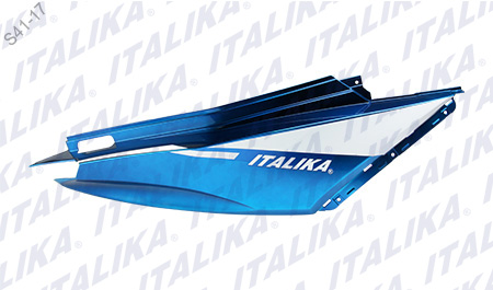 [F13011814] CUBIERTA COLA DER AZUL BLANCO